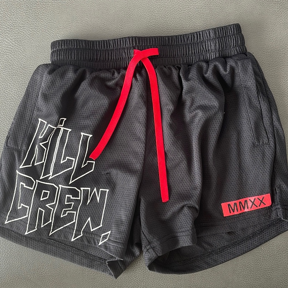 Kill crew, shorts, size small
